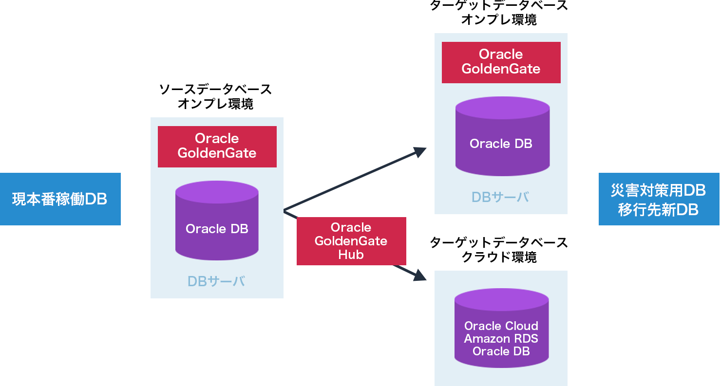 Oracle GoldenGate 構築サービス